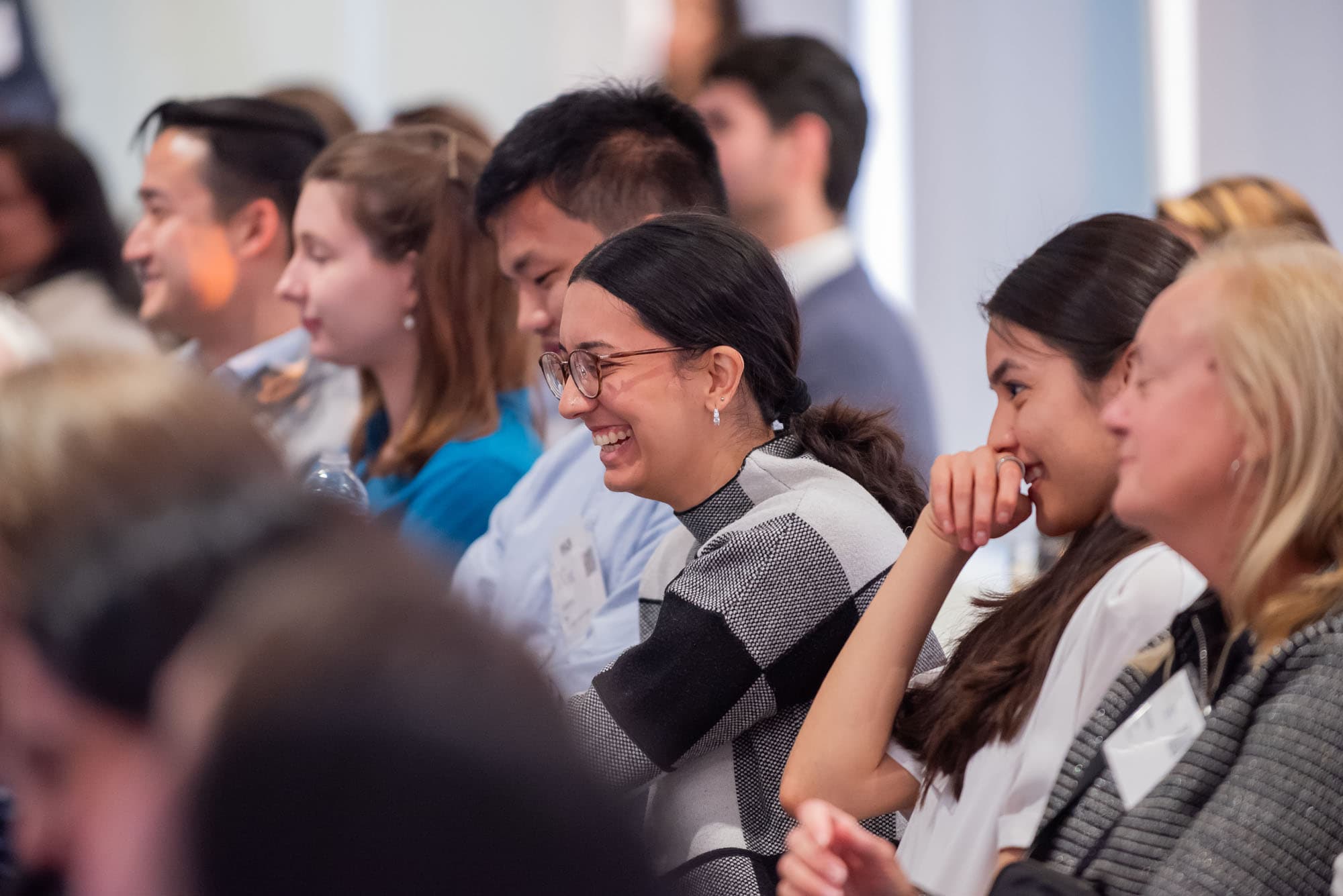 Engaged audience during a conference session — professional conference photography