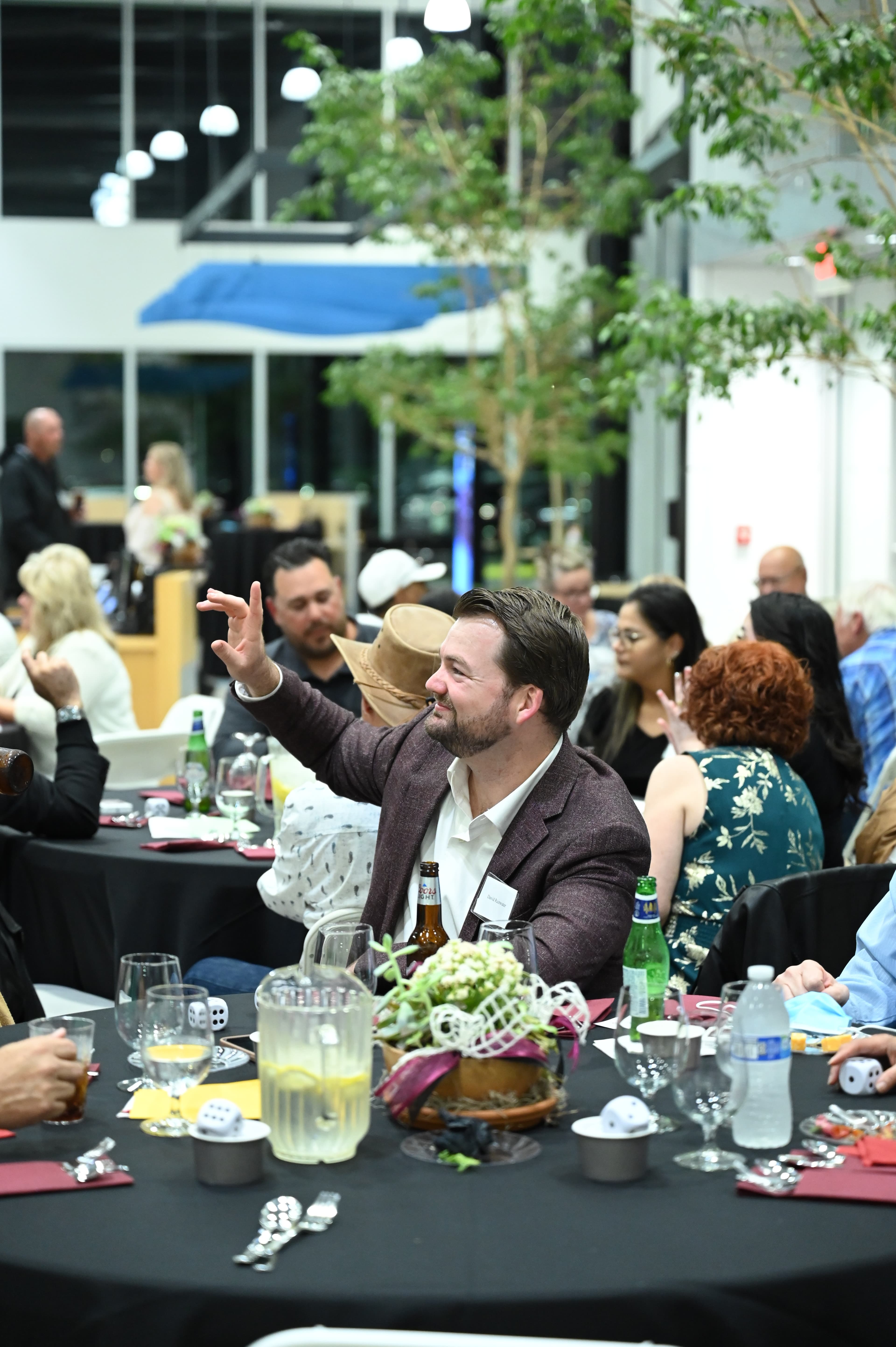 Corporate event attendee candid shot - event photography Central Valley