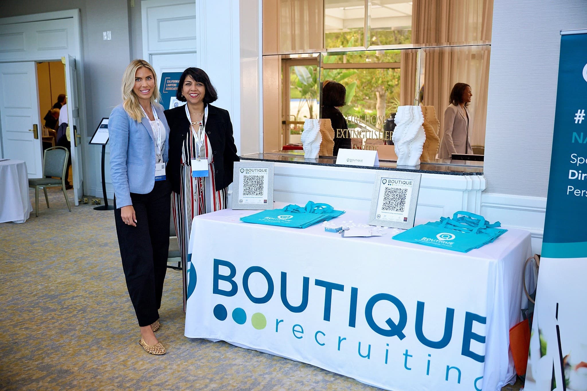Sponsor expo booth at the California Lawyers Association Annual Meeting