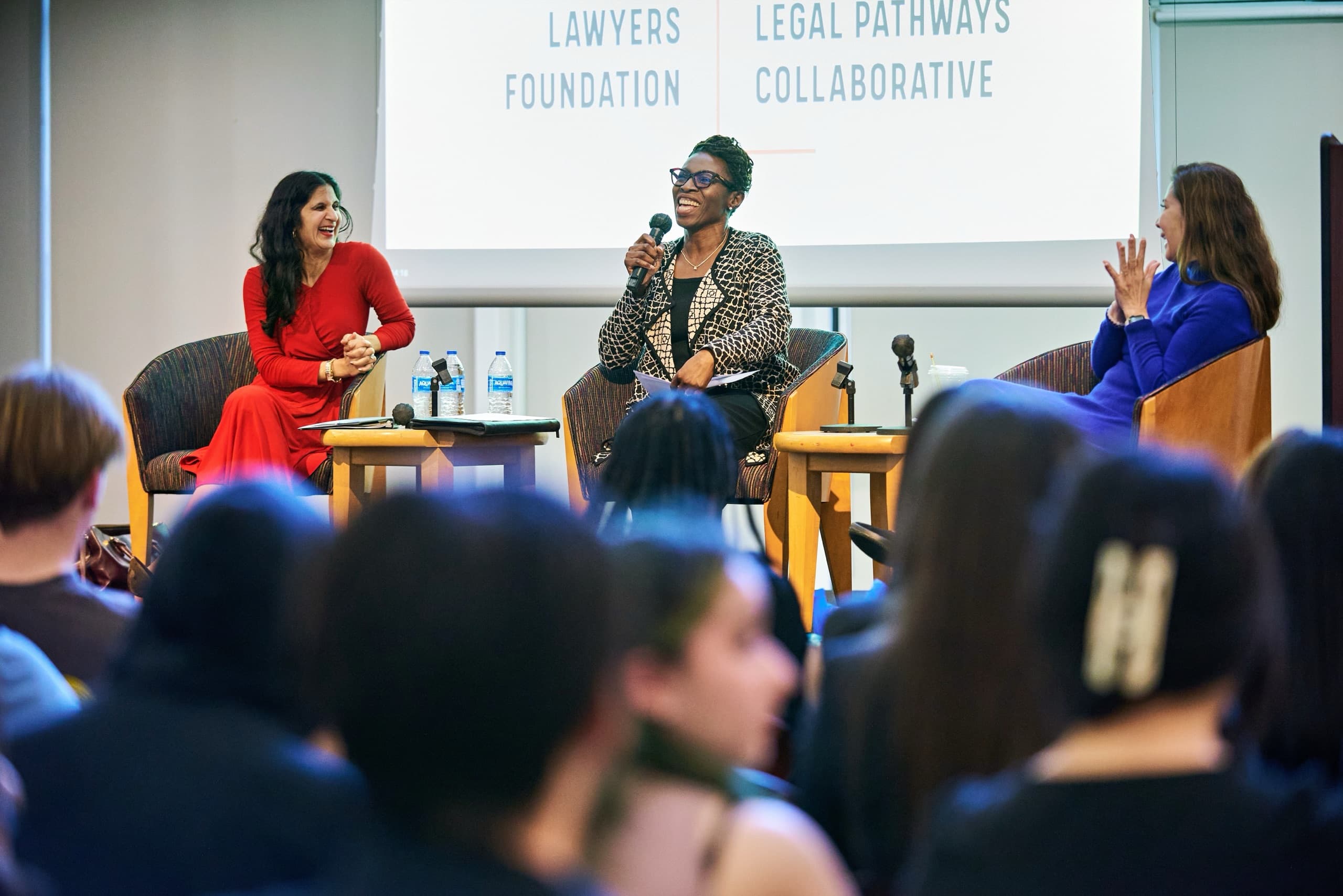 Panel discussion at a Sacramento legal conference — conference photography Central Valley