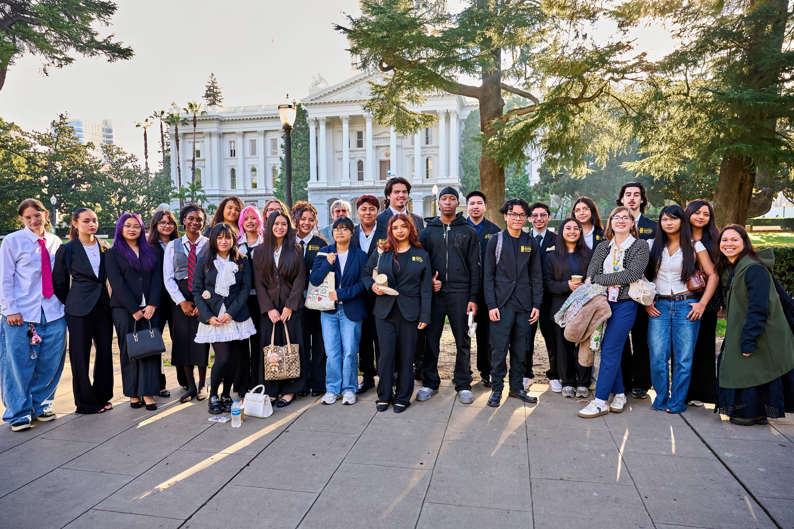Group event at the California State Capitol in Sacramento — event photography