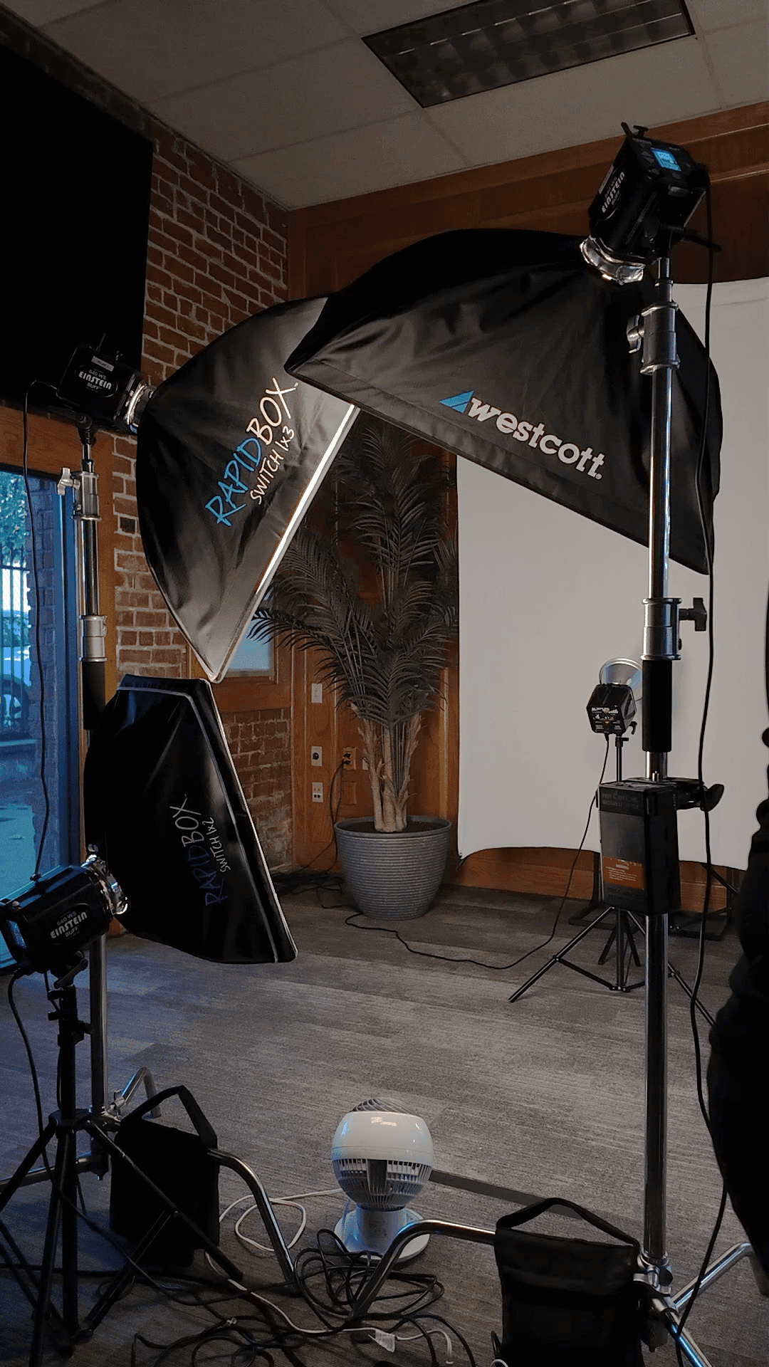 Professional in-studio corporate headshot